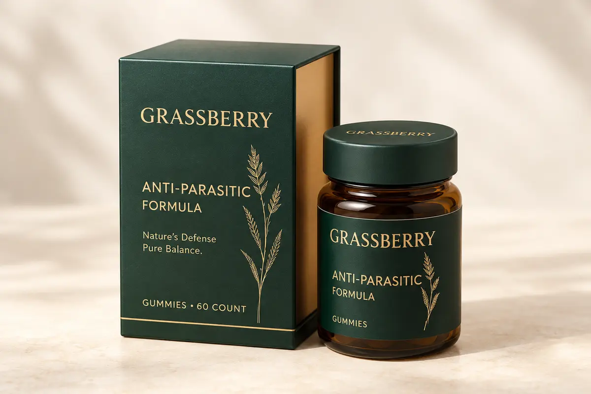 GrassBerry Anti-Parasitic Formula – упаковка продукта