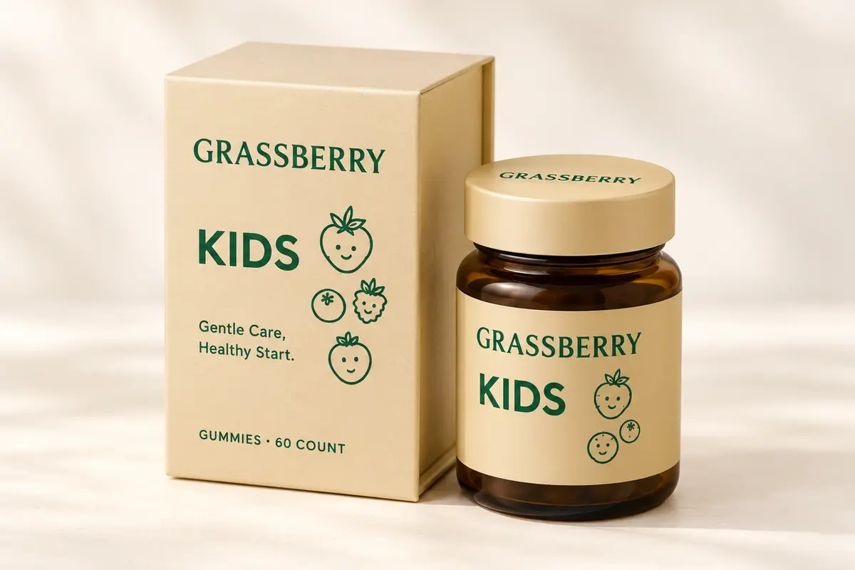 GrassBerry Kids – упаковка продукта